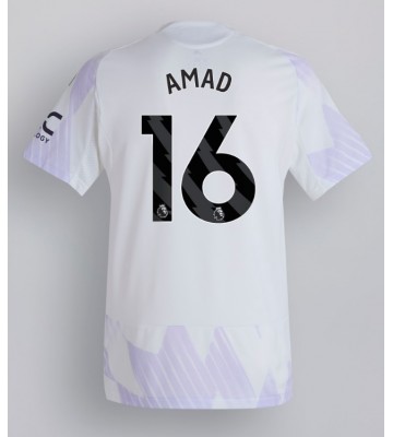 Manchester United Amad Diallo #16 Udebanetrøje 2025-26 Kortærmet